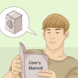 Tömma en tvättmaskin manuellt
