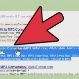 Konvertera en wav till mp3