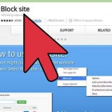 Blockera en webbplats i google chrome