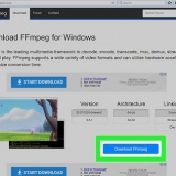 Installera ffmpeg för windows