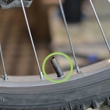 Pumpa upp cykeldäck