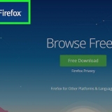 Installera firefox
