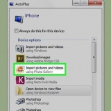 Överför bilder från iphone till pc