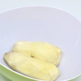Förvara skivad sötpotatis