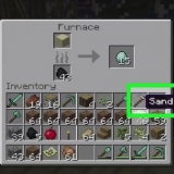 Att göra glas i minecraft