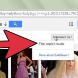 Inaktivera google safesearch