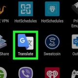 Hur man spelar in google translate-uttal på en android