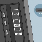 Ansluta hdmi till en tv