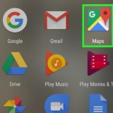Hitta norr på google maps på android