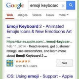 Aktivera tangentbordet med emoji-emoikoner i ios