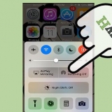 Justera volymen på ios 10