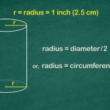 Beräkna volymen av en cylinder