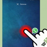 Ta bort ikoner från androids startskärm