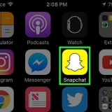 Visa någons snapchat-profil