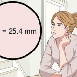Konvertera tum till millimeter