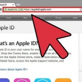 Hitta ditt apple-id