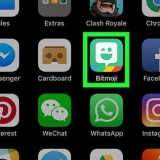 Anpassa din bitmoji