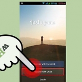 Registrering för instagram api