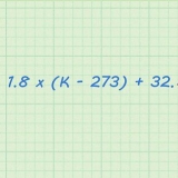 Konvertera kelvin till fahrenheit eller celsius