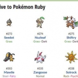 Välj mellan pokémon ruby, sapphire och emerald