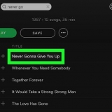 Lägg till låtar till någon annans spotify-spellista på en mac eller...