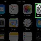 Slå på platstjänster på din iphone eller ipad