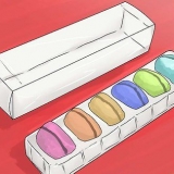 Förvaring av macarons