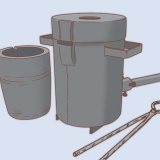 Smältande metall