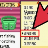 Fiske efter pokémon i emerald