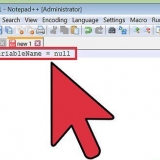 Kontrollerar null i java