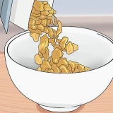 Äta frukostflingor