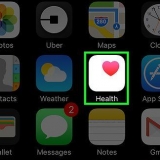 Se hur många mil du har gått på en iphone