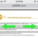 Läs pdf-filer på en iphone