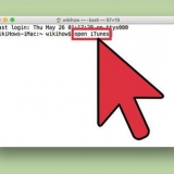 Öppna applikationer med terminal på en mac