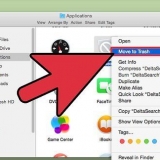Avinstallera program på en mac