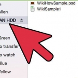 Skriva till en extern hårddisk i max os x