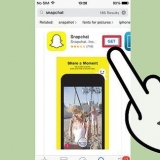 Öppna snapchat-bilder igen