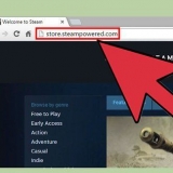 Installera steam