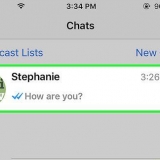 Rita på foton och videor i whatsapp