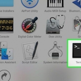 Använda telnet på en mac