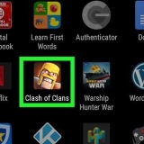 Gå med i en klan i clash of clans
