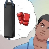 Träning med boxningssäck