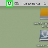 Logga ut från dropbox på din pc eller mac