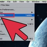 Hitta och installera uppdateringar på en mac
