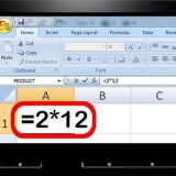 Multiplicera i excel