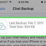 Återställ raderade meddelanden i whatsapp