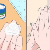 Applicering av vicks vaporub