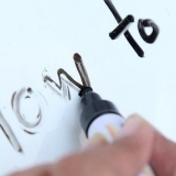 Ta bort en permanent markör från en whiteboard