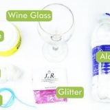Dekorera vinglas med glitter