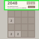 Vinn på 2048